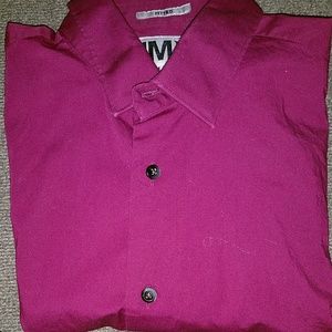 Express Mens 1MX Fitted Button Down